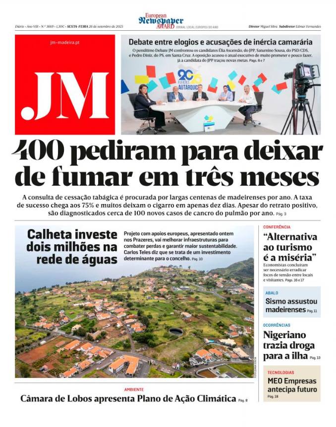 Sexta-feira, 26 de setembro de 2025