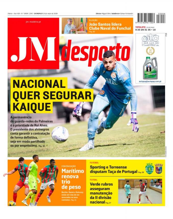 Domingo, 24 de maio de 2026