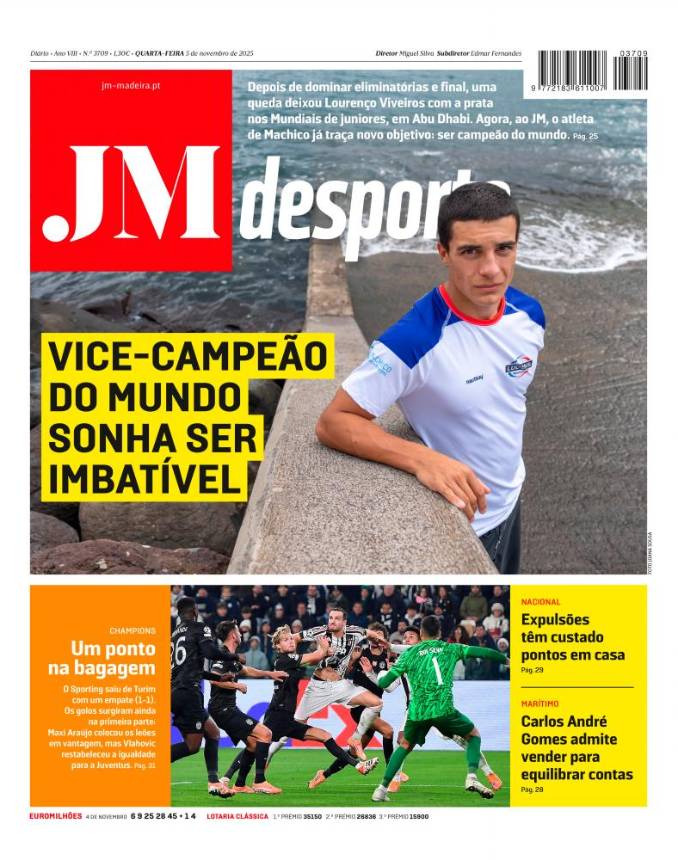 Quarta-feira, 5 de novembro de 2025