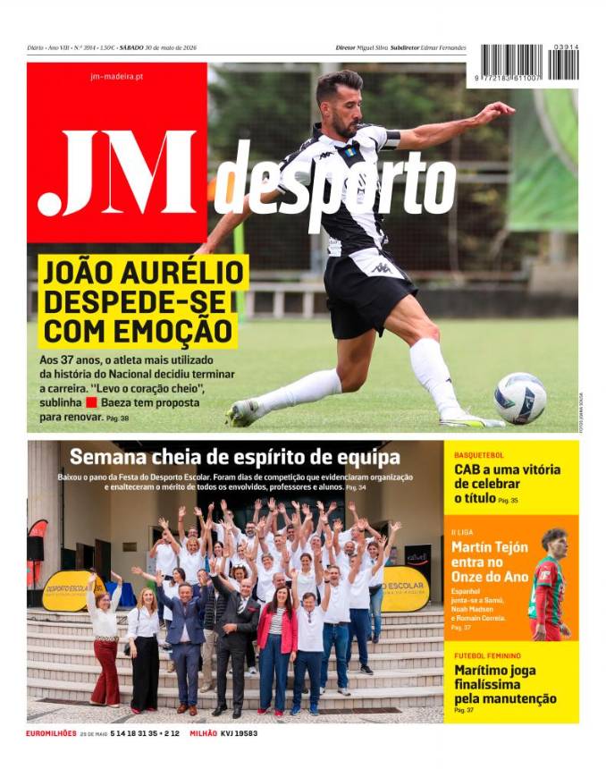 Sábado, 30 de maio de 2026