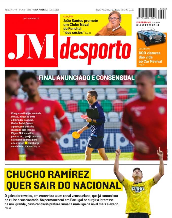 Terça-feira, 19 de maio de 2026