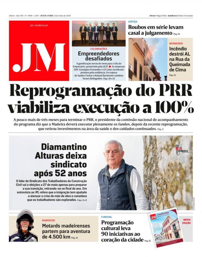 Sexta-feira, 22 de maio de 2026