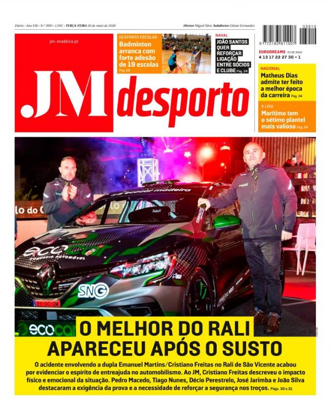 Terça-feira, 26 de maio de 2026