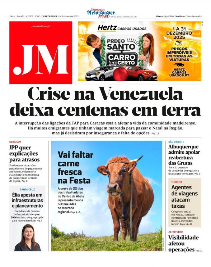 Quarta-feira, 3 de dezembro de 2025