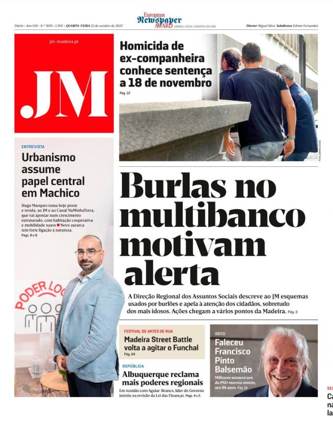 Quarta-feira, 22 de outubro de 2025