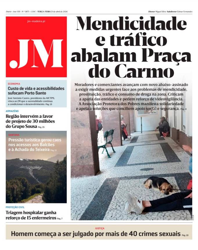 Terça-feira, 21 de abril de 2026