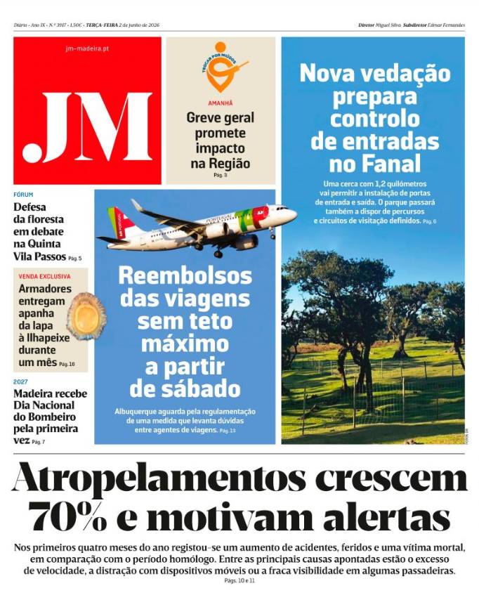 Terça-feira, 2 de junho de 2026