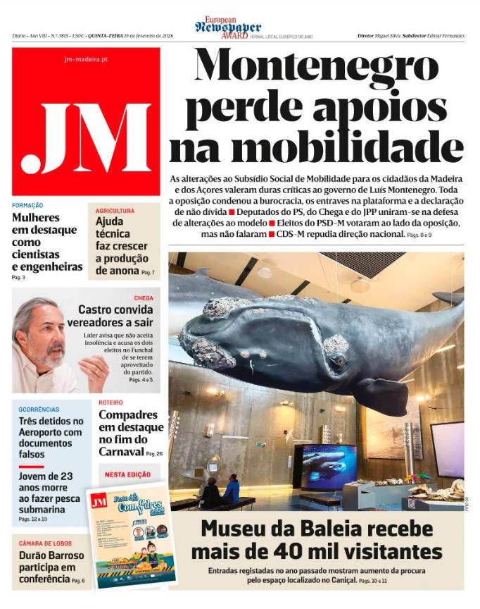 Quinta-feira, 19 de fevereiro de 2026