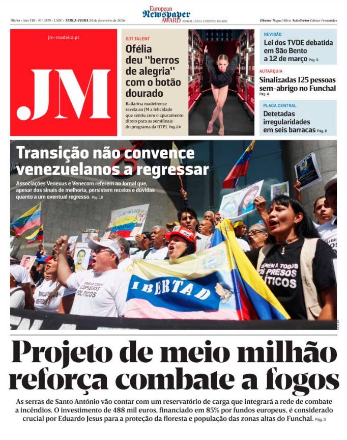 Terça, 24 de fevereiro de 2026