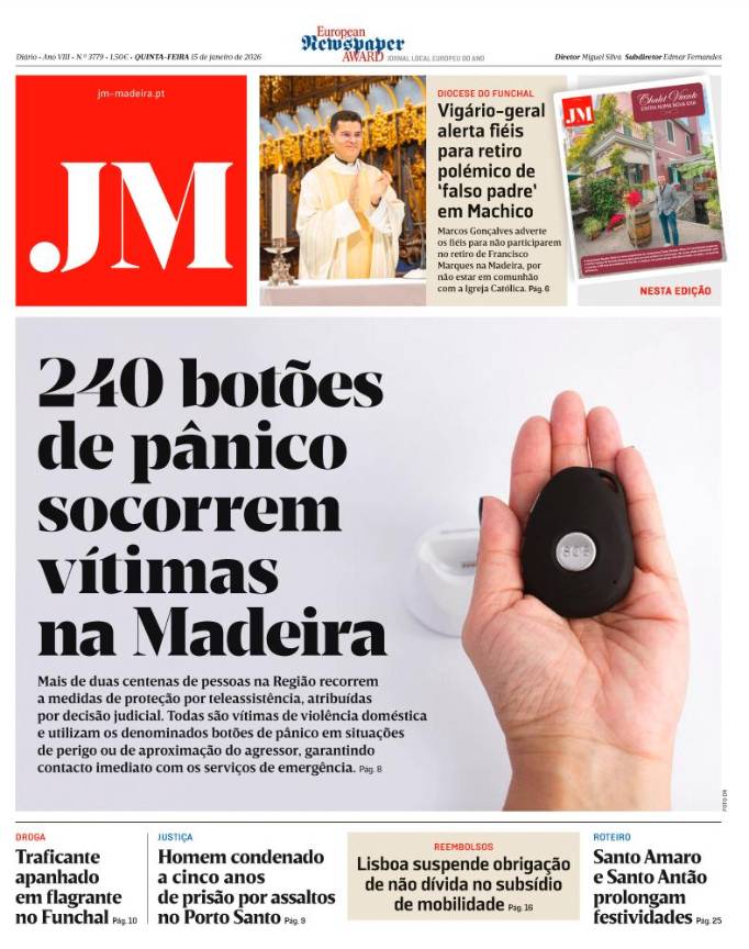 Quinta-feira, 15 de janeiro de 2026