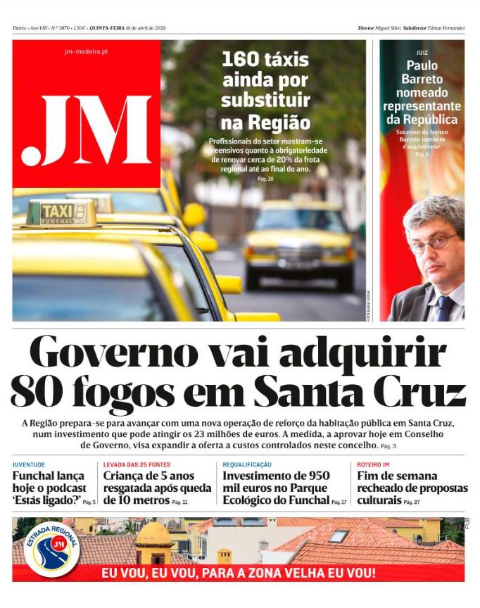 Quinta-feira, 16 de abril de 2026