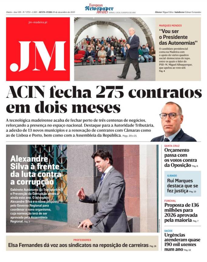 Sexta-feira, 19 de dezembro de 2025