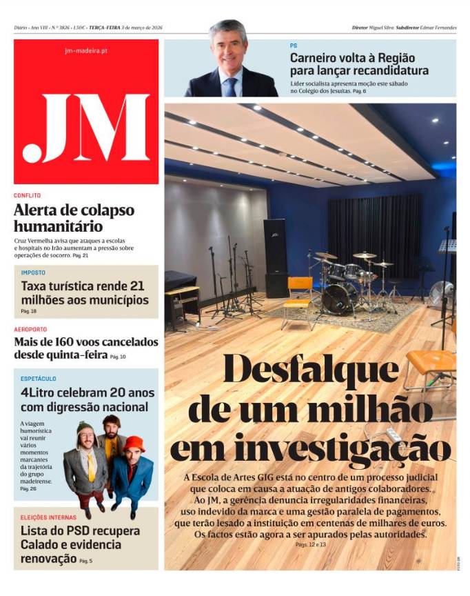 Terça-feira, 3 de março de 2026