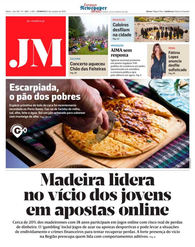 Domingo, 12 de outubro de 2025