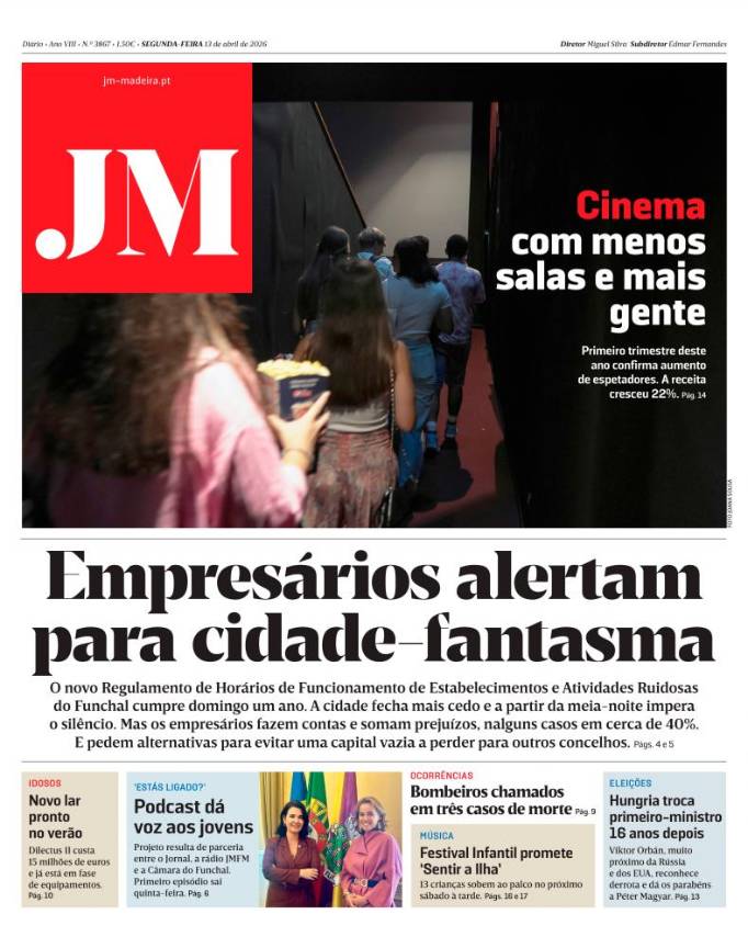 Segunda-feira, 13 de abril de 2026