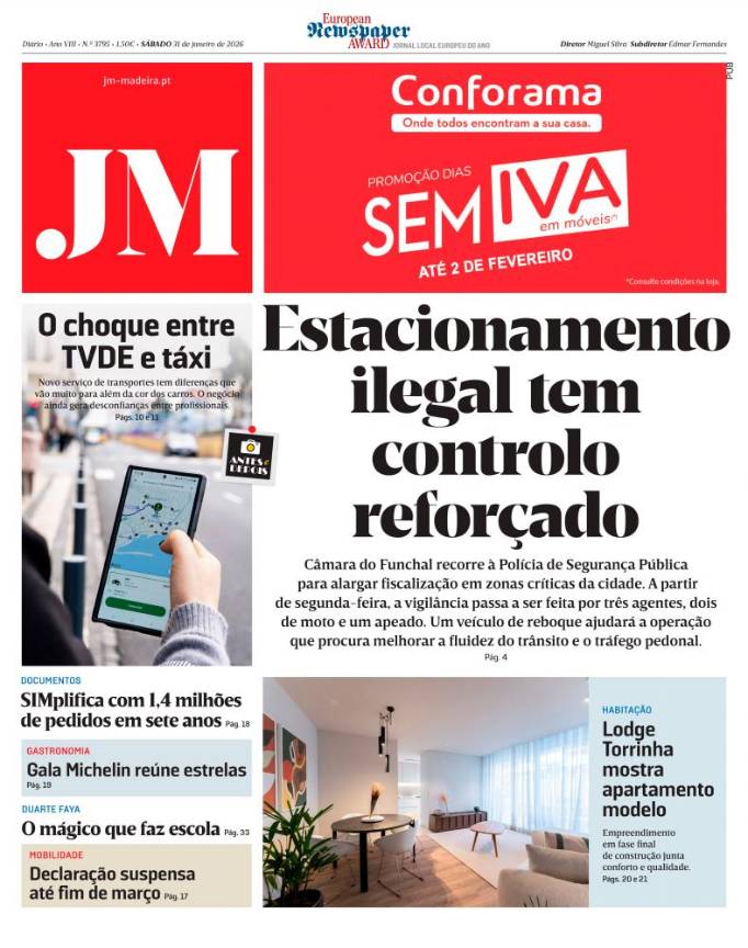 Sábado, 31 de janeiro de 2026