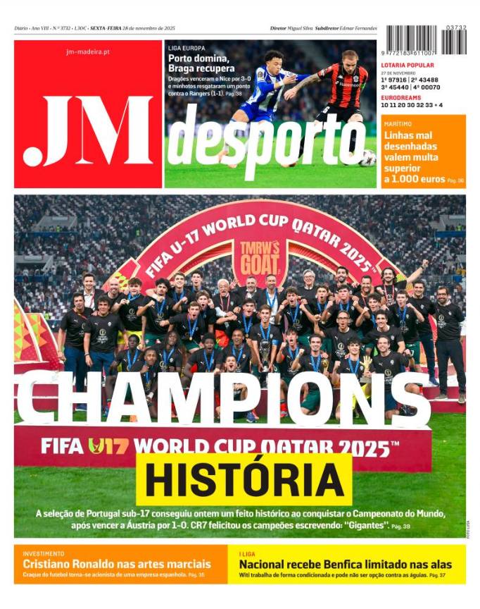 Sexta-feira, 28 de novembro de 2025