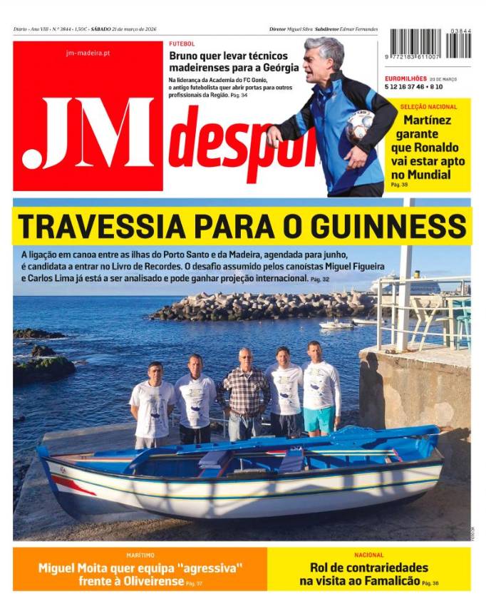 Sábado, 21 de março de 2026