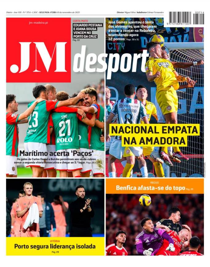 Segunda-feira, 10 de novembro de 2025