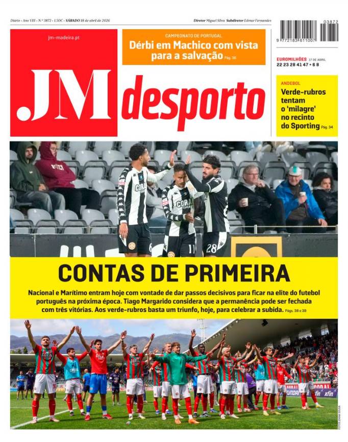 Sábado, 18 de abril de 2026