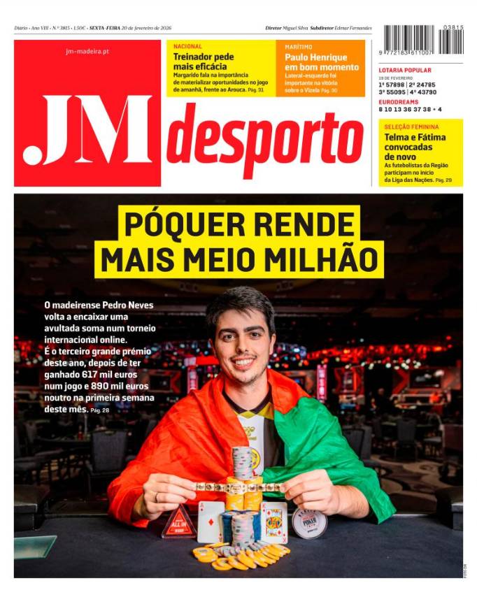 Sexta-feira, 20 de fevereiro de 2026