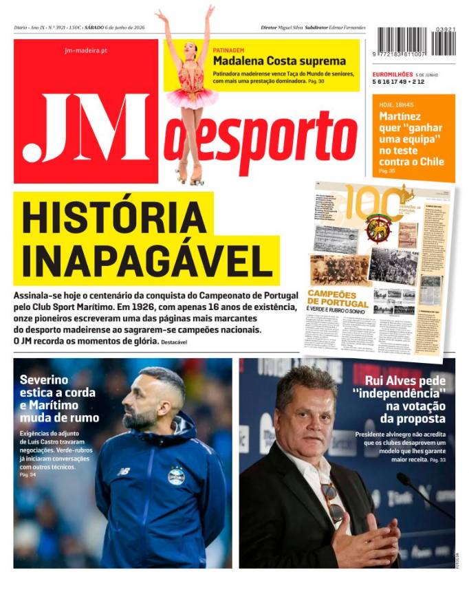 Sábado, 6 de junho de 2026