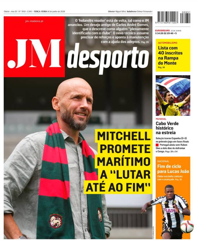 Terça, 16 de junho de 2026