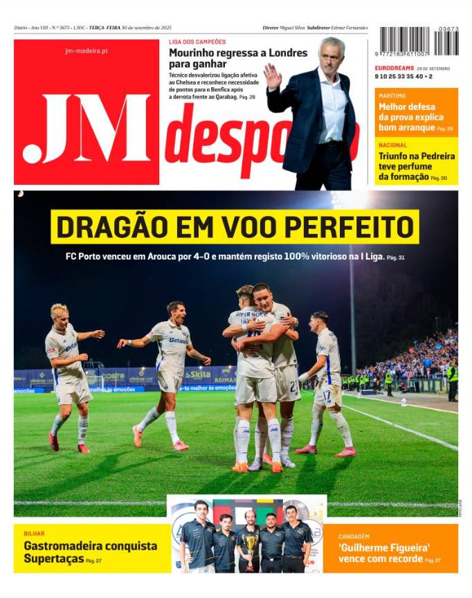 Terça-feira, 30 de setembro de 2025