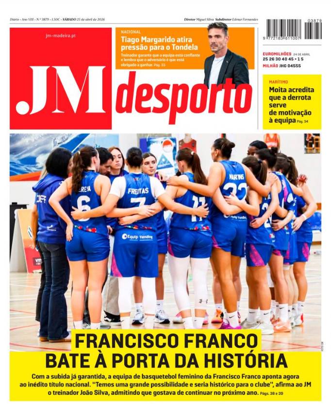 Sábado, 25 de abril de 2026