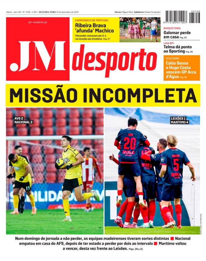 Segunda-feira, 22 de dezembro de 2025