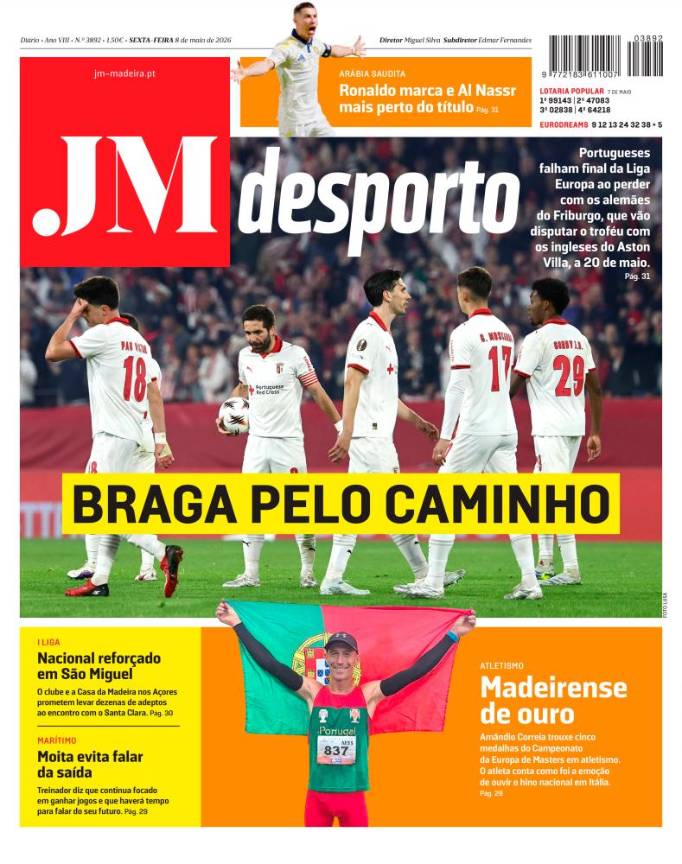 Sexta-feira, 8 de maio de 2026