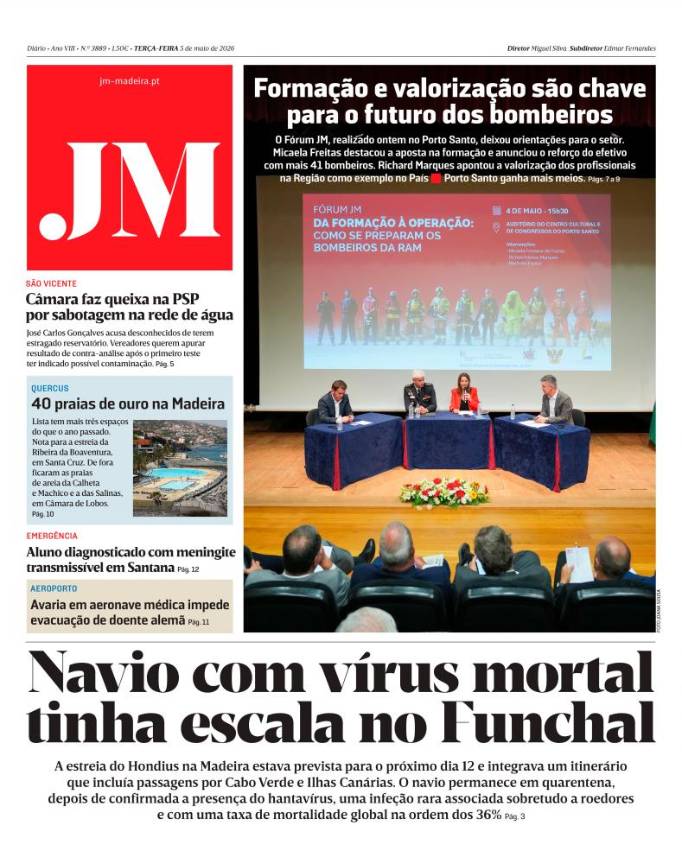 Terça-feira, 5 de maio de 2026