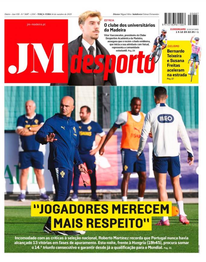 Terça-feira, 14 de outubro de 2025