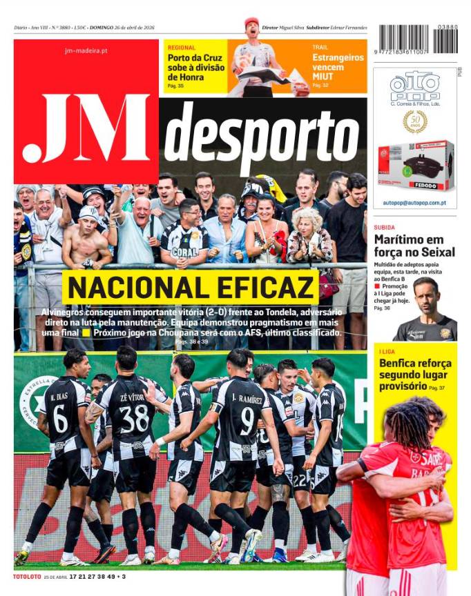 Domingo, 26 de abril de 2026