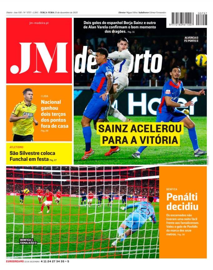 Terça-feira, 23 de dezembro de 2025