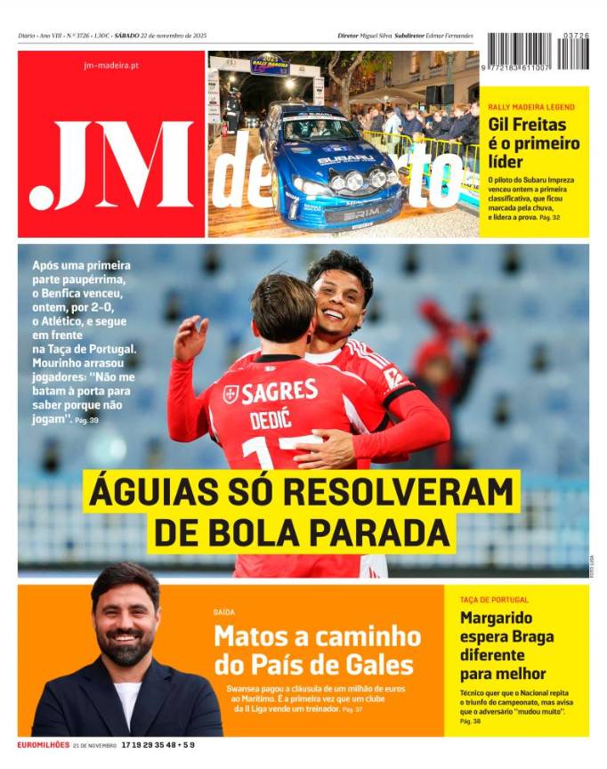 Sábado, 22 de novembro de 2025