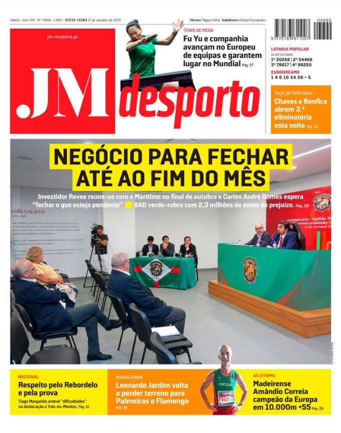 Sexta-feira, 17 de outubro de 2025