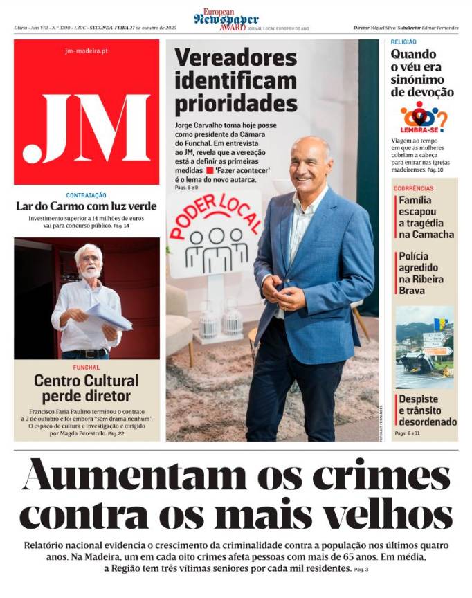 Segunda-feira, 27 de outubro de 2025