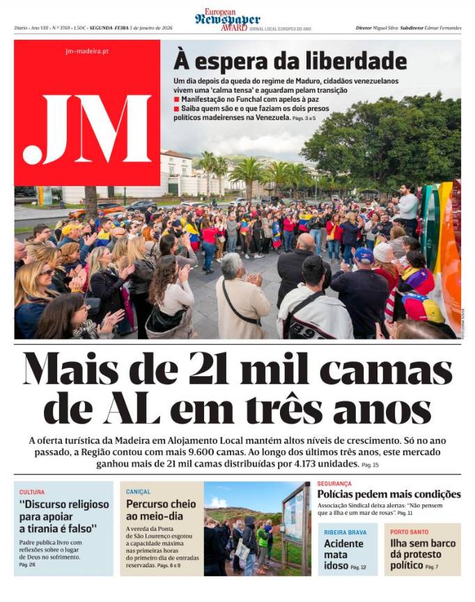 Segunda-feira, 5 de janeiro de 2026