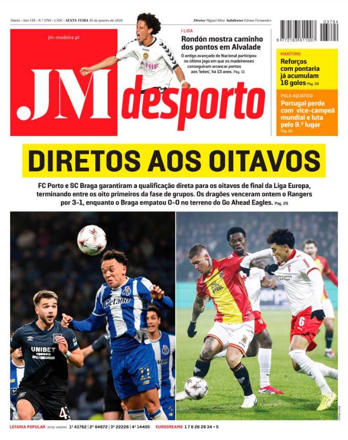 Sexta-feira, 30 de janeiro de 2026