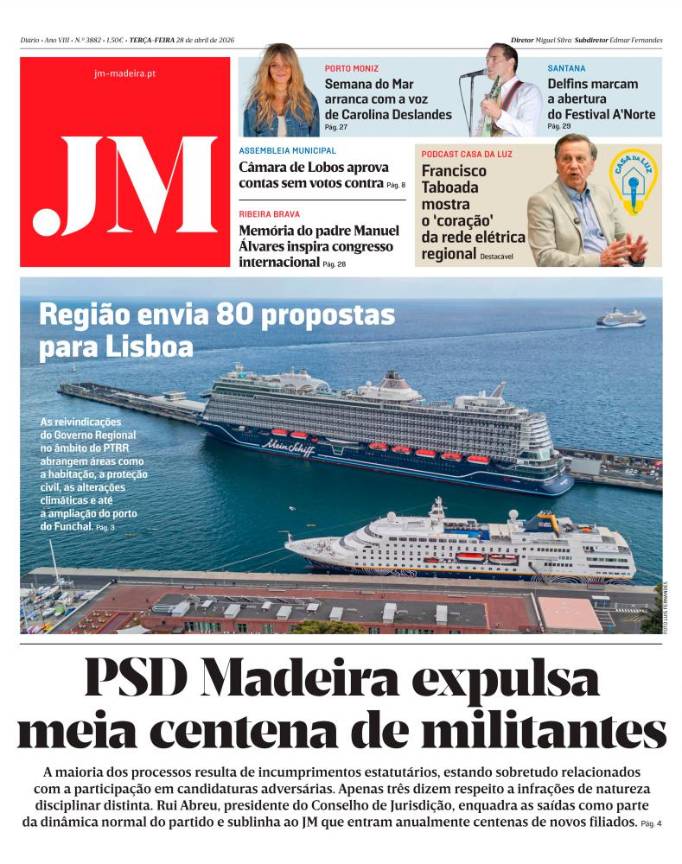 Terça-feira, 28 de abril de 2026