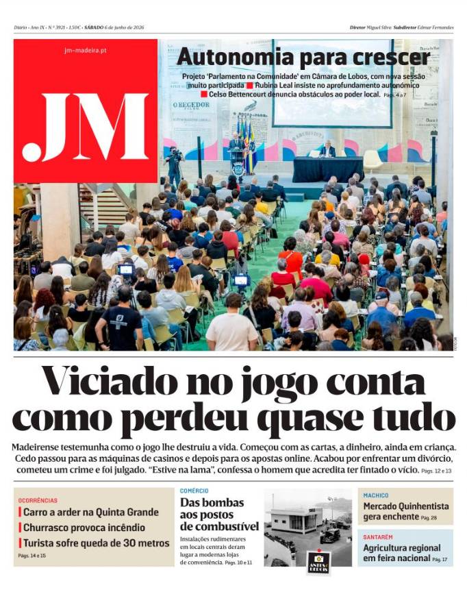Sábado, 6 de junho de 2026
