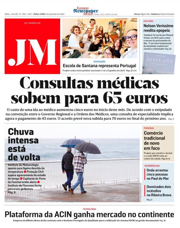 Terça-feira, 9 de dezembro de 2025