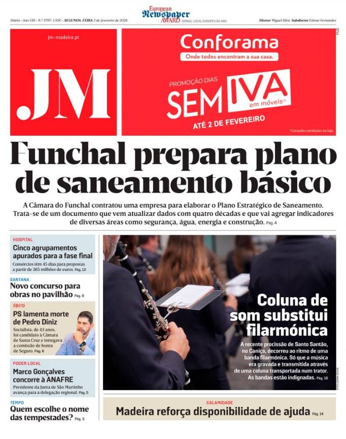 Segunda-feira, 2 de fevereiro de 2026