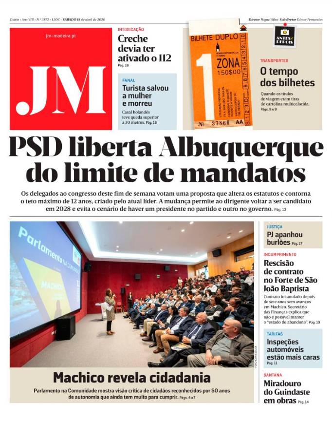 Sábado, 18 de abril de 2026