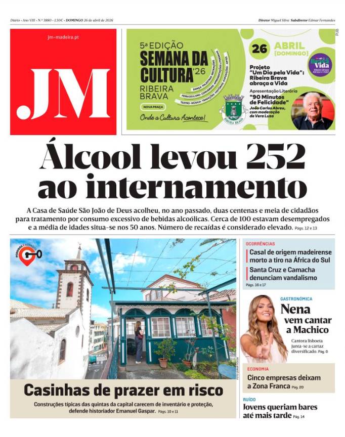 Domingo, 26 de abril de 2026