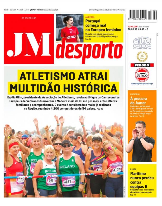 Quinta-feira, 16 de outubro de 2025