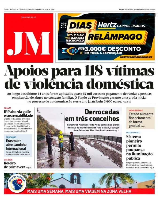 Quinta-feira, 7 de maio de 2026
