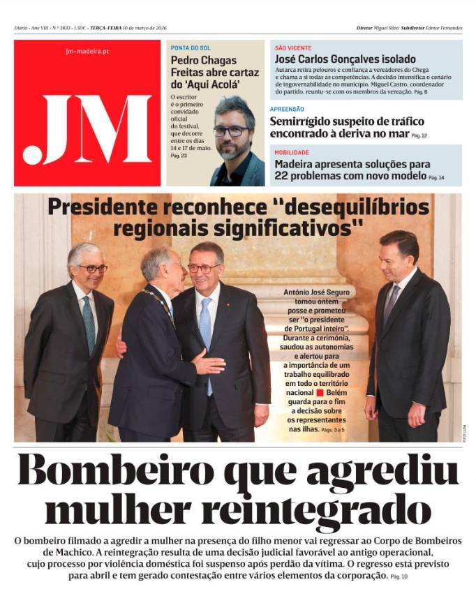 Terça-feira, 10 de março de 2026