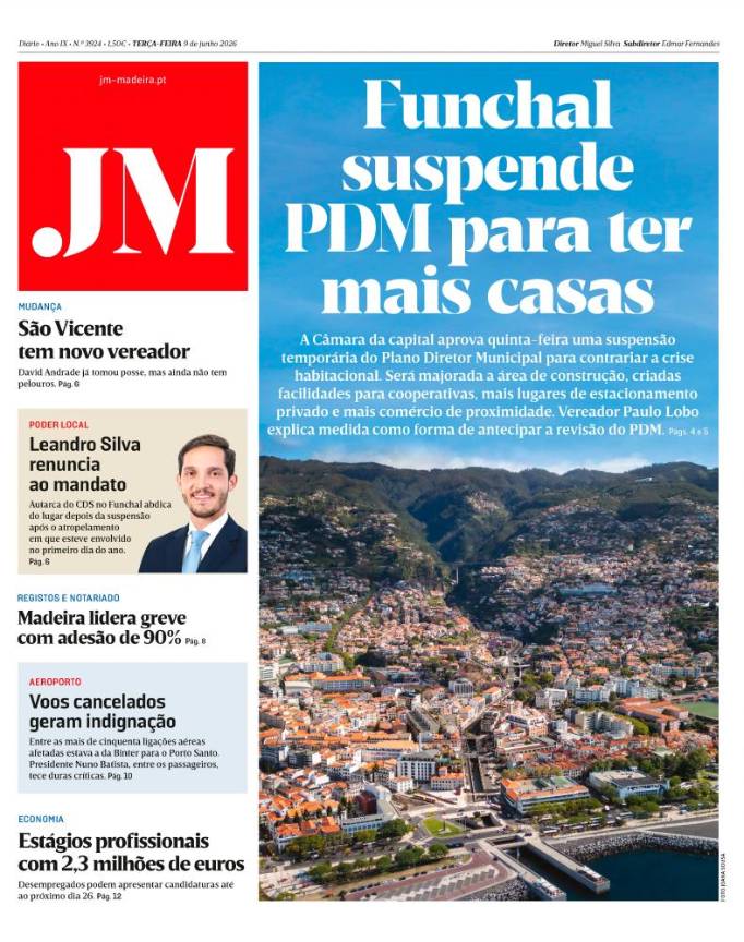 Terça-feira, 9 de junho de 2026